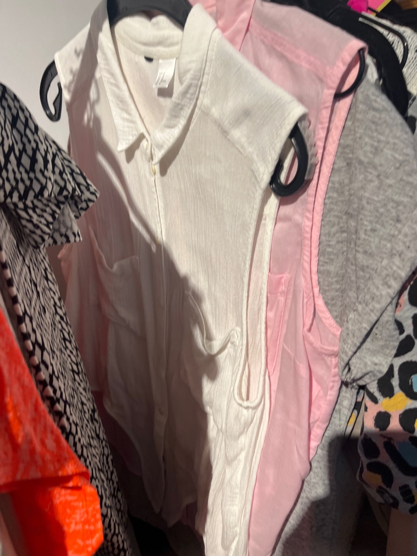 H&M Blusentop Weiß Gr.: M