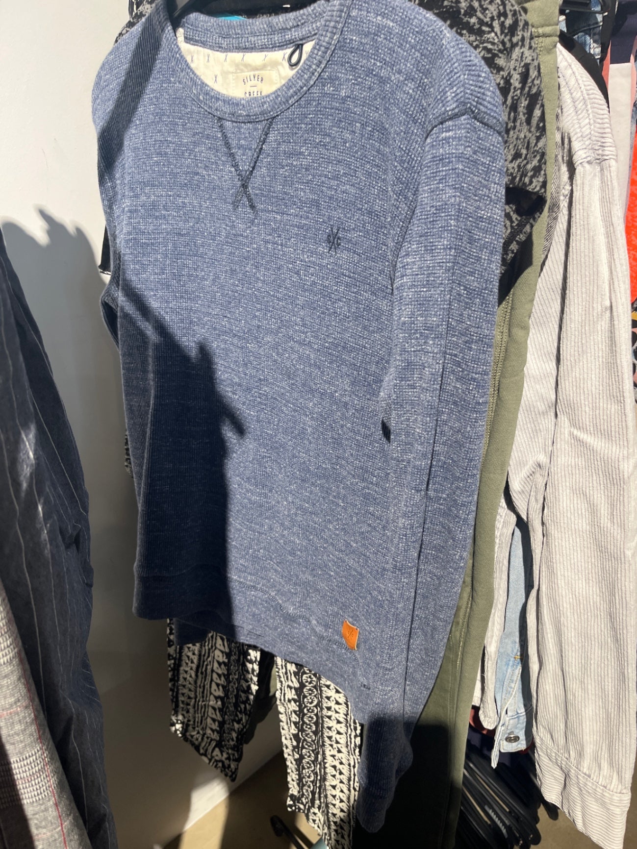 SILVER CREEK Pullover Blau Gr.: S