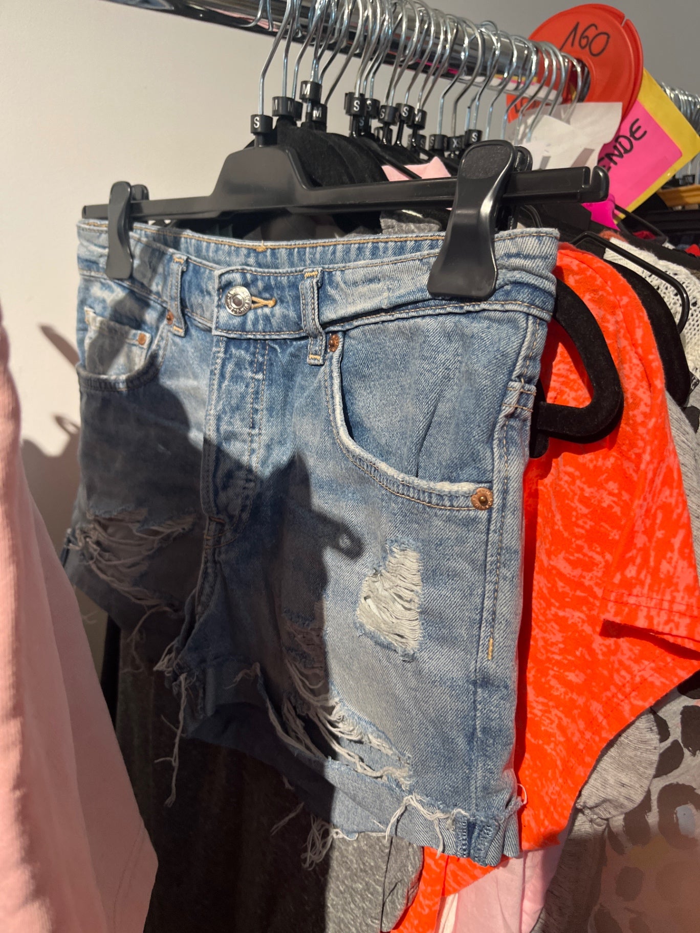 H&M Jeans Shorts Blau Gr.: S
