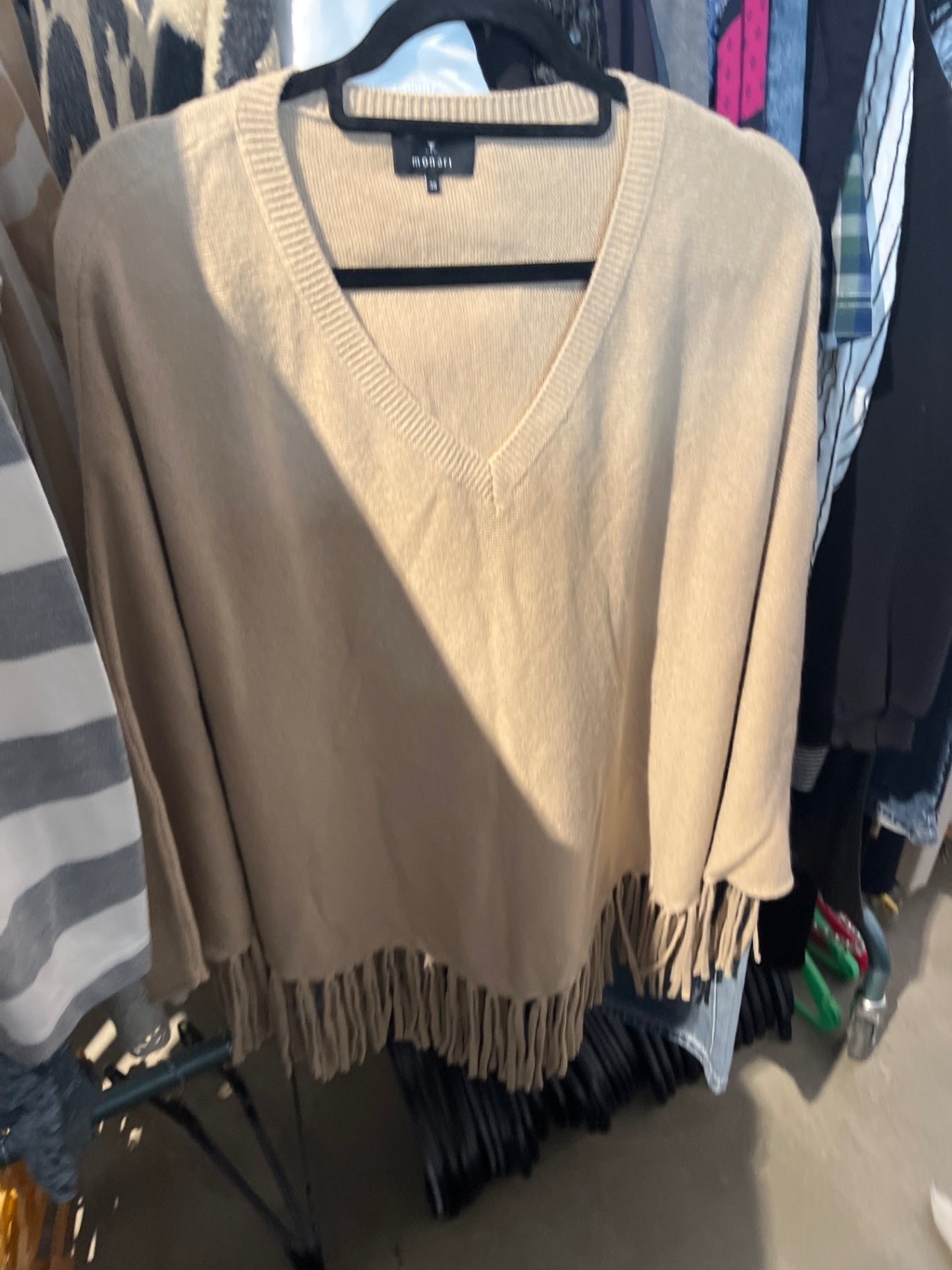 Monari Poncho Beige : M