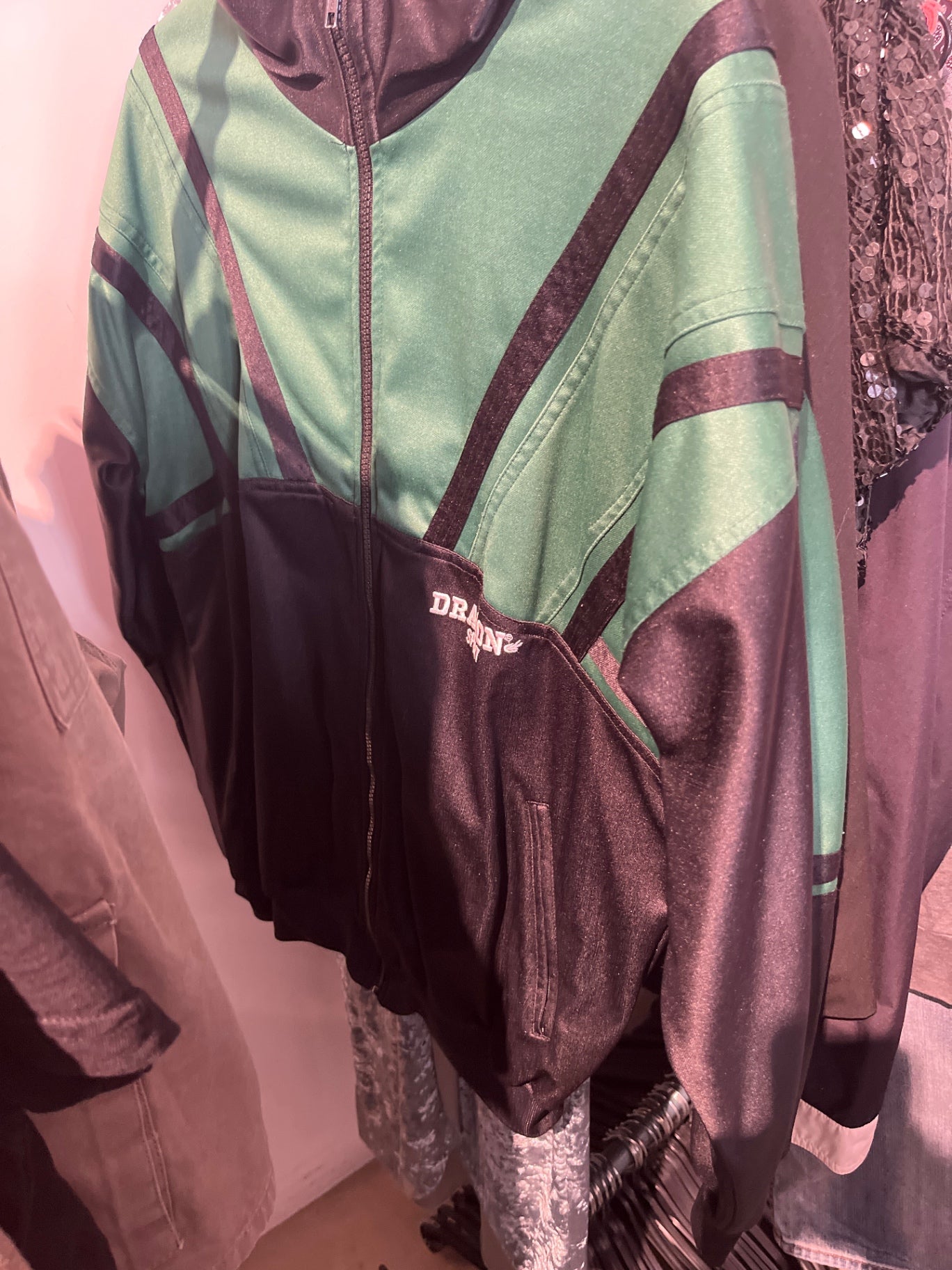 Dragon Sport Jacke grün,schwarz L