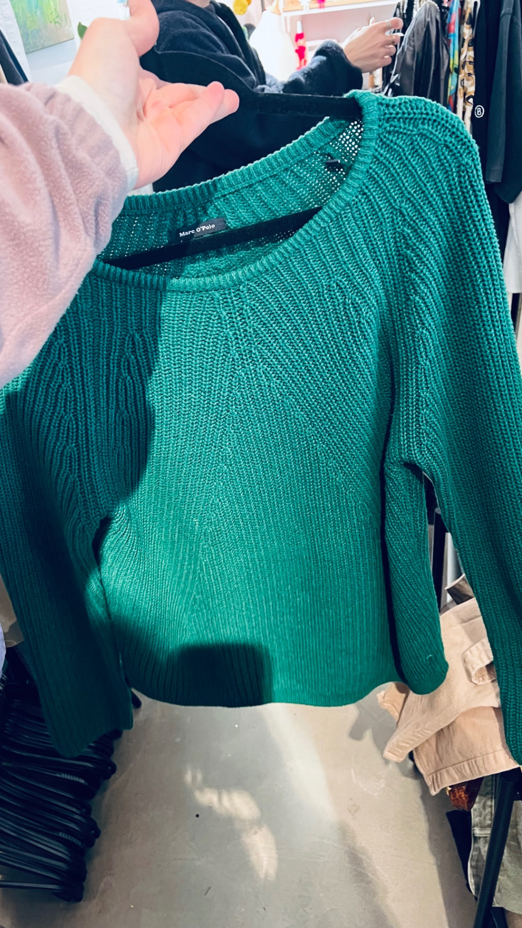 Mare O'Polo Pullover Türkis Gr.: M