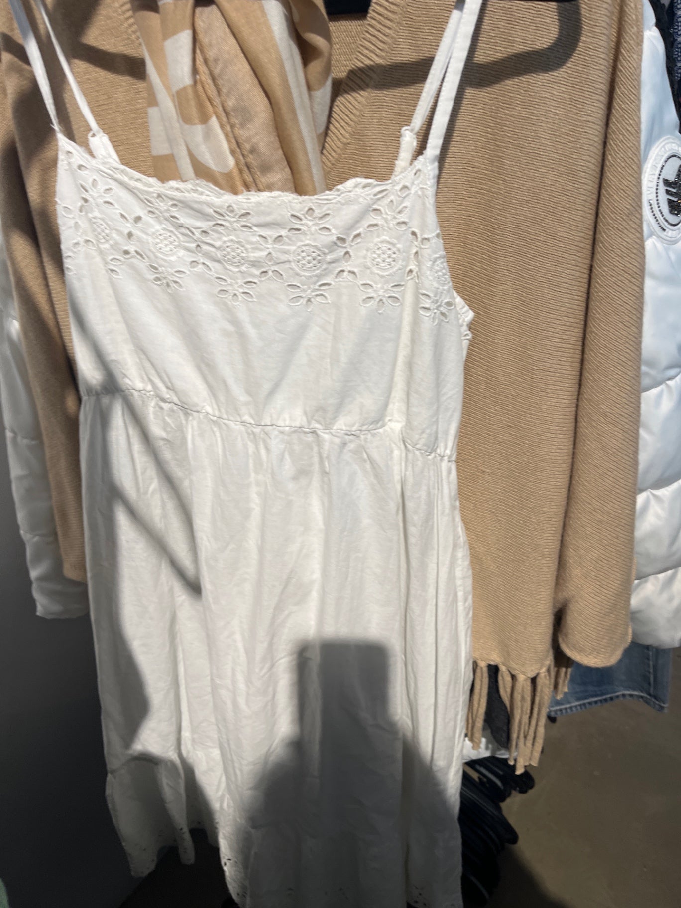 Okay Kleid Weiß Gr.: L