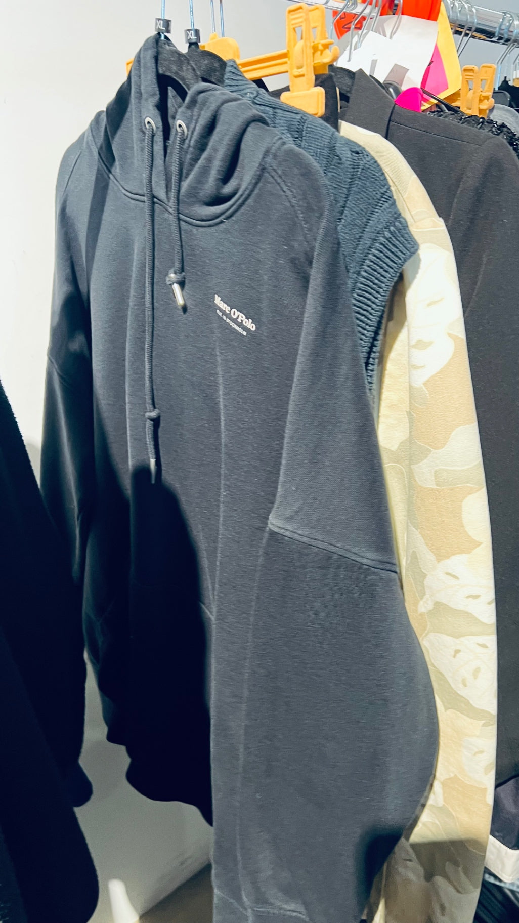 Marc O‘Polo Hoodie Schwarz Gr.: M