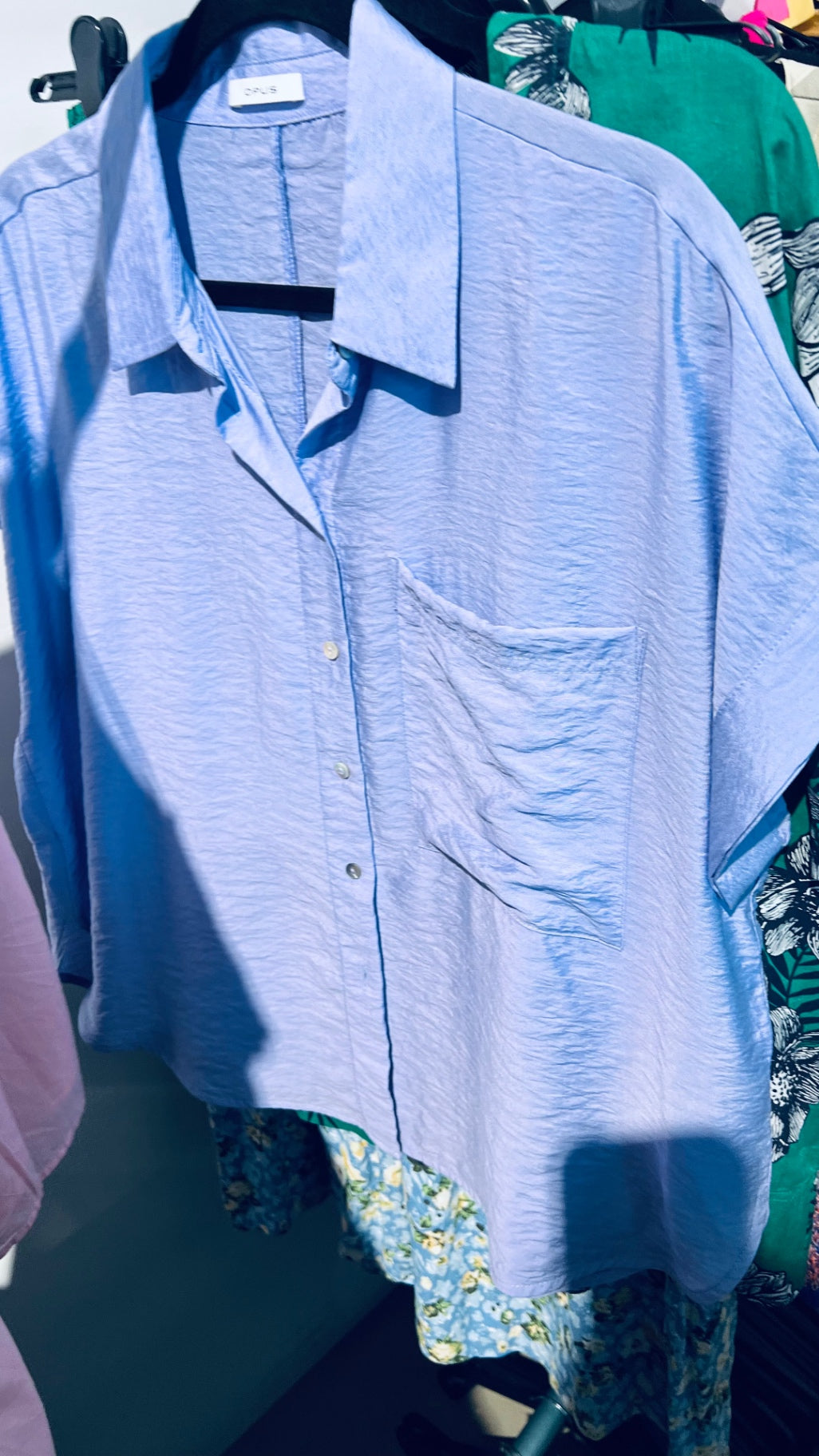 OPUS Bluse Lila Gr.: M