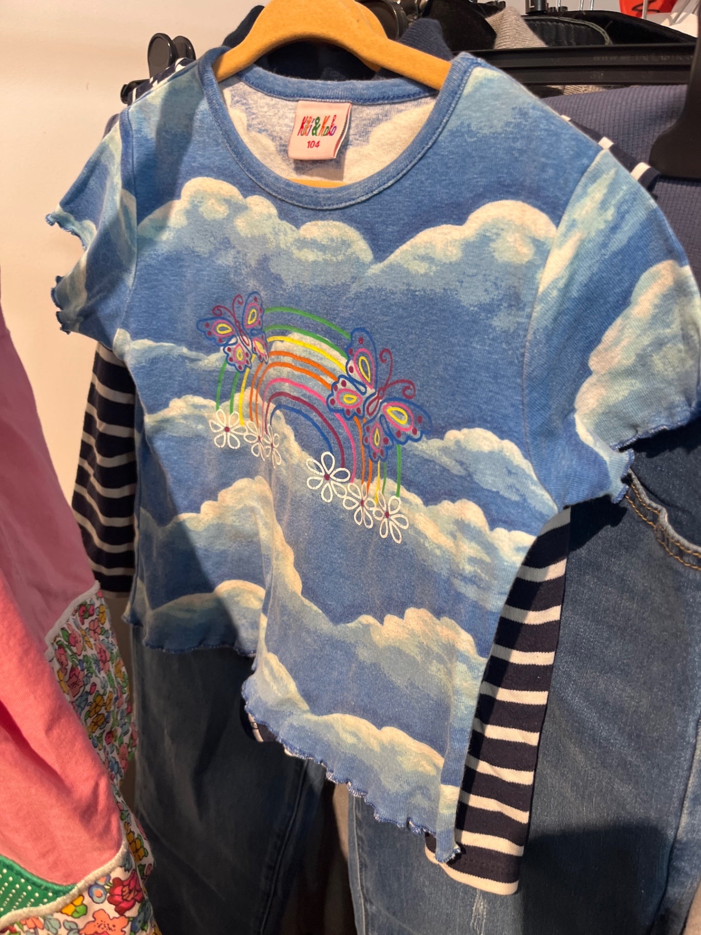 Kiki & Koko T-Shirt Wolken Gr.: 104