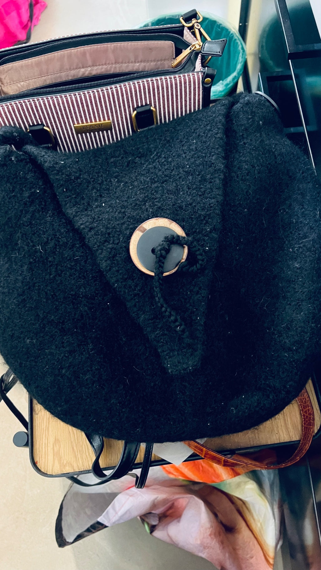 Tasche Schwarz 