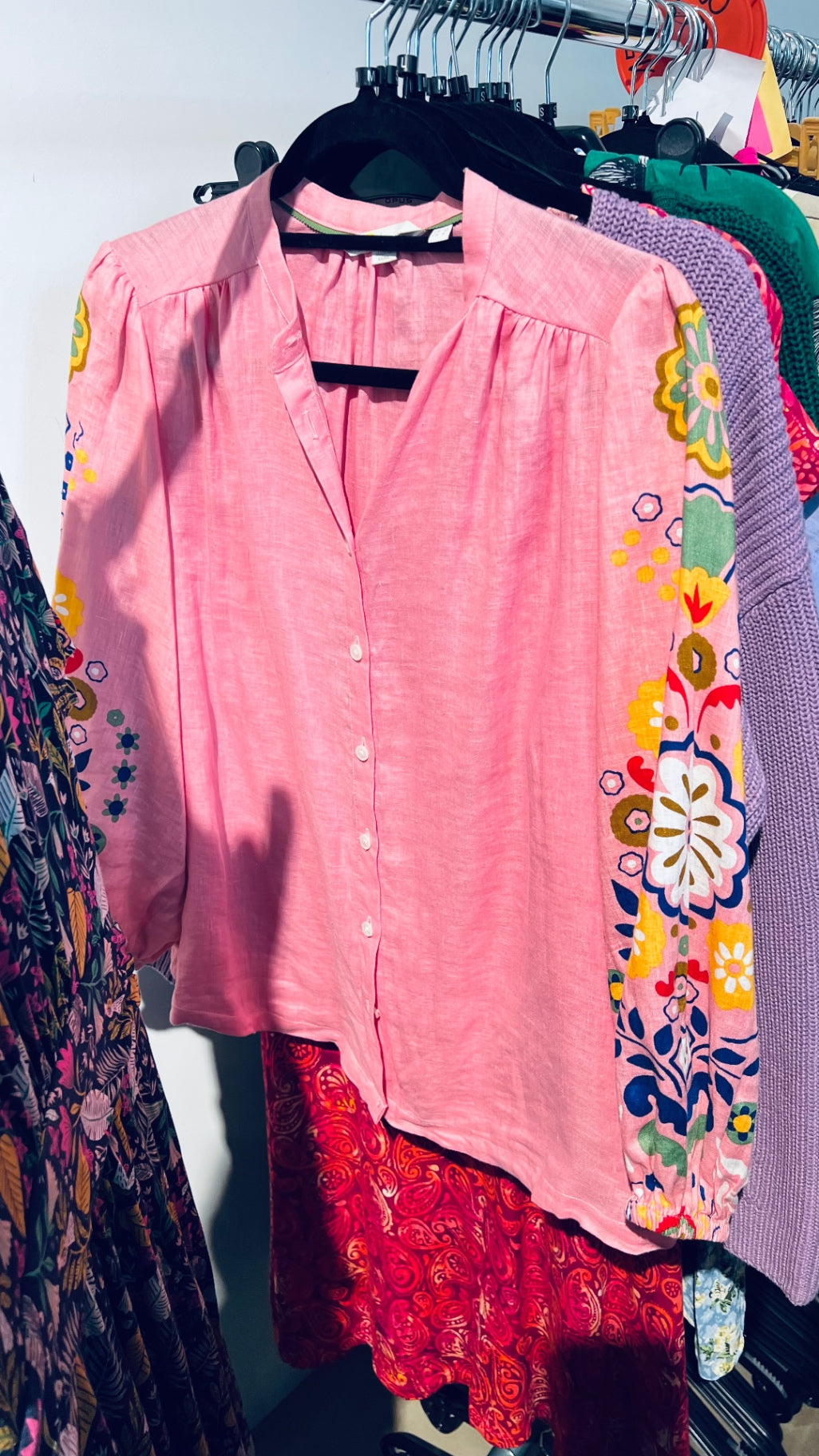 Boden Bluse Pink Gr.: M