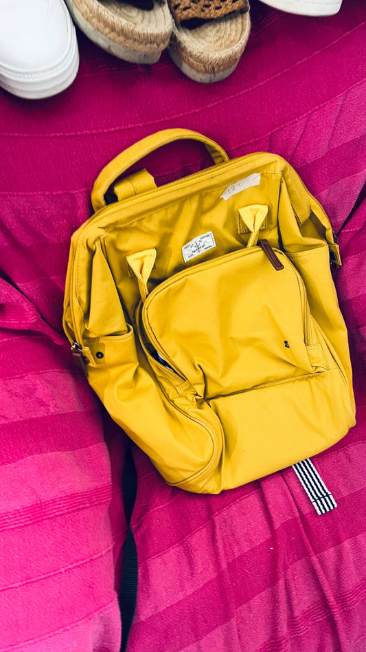 Rucksack Gelb 