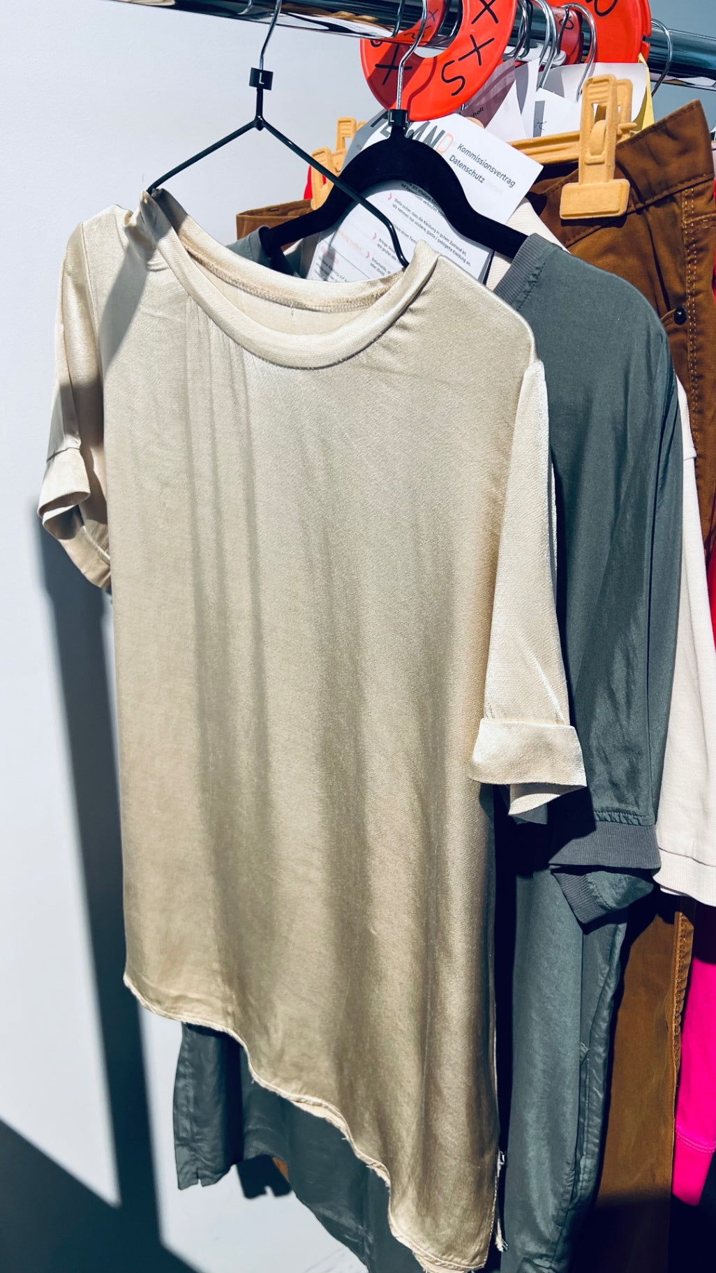 T-Shirt Gold Gr.: L