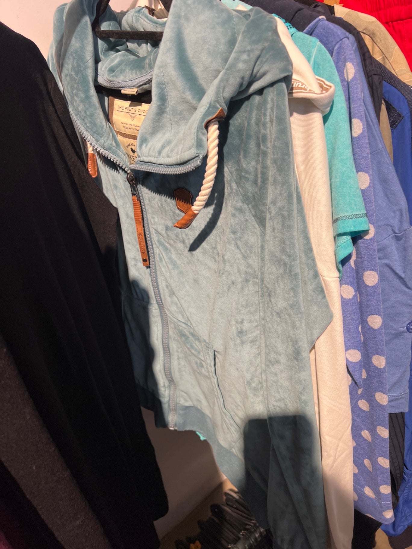 Naketano Sweatjacke Hellblau Gr.: XL