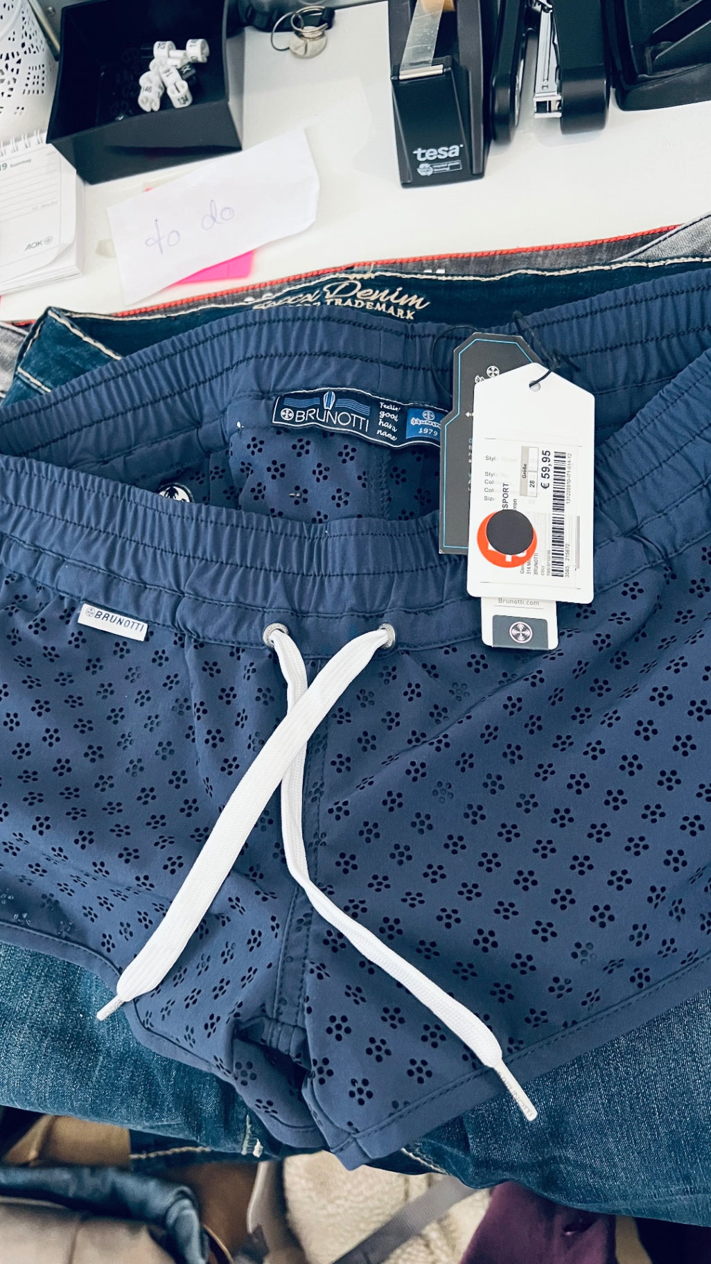 Brunotti Shorts Dunkelblau Gr.: L