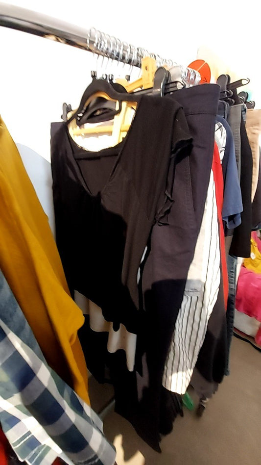 T-Shirt Schwarz Gr.: S