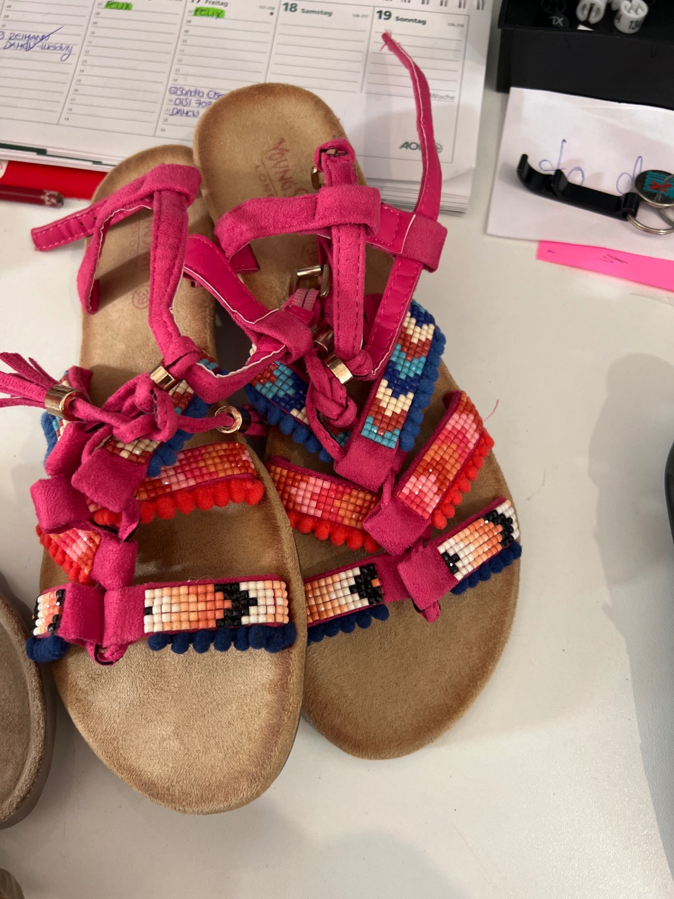 Young Spirit Sandalen Pink Gr.: 39