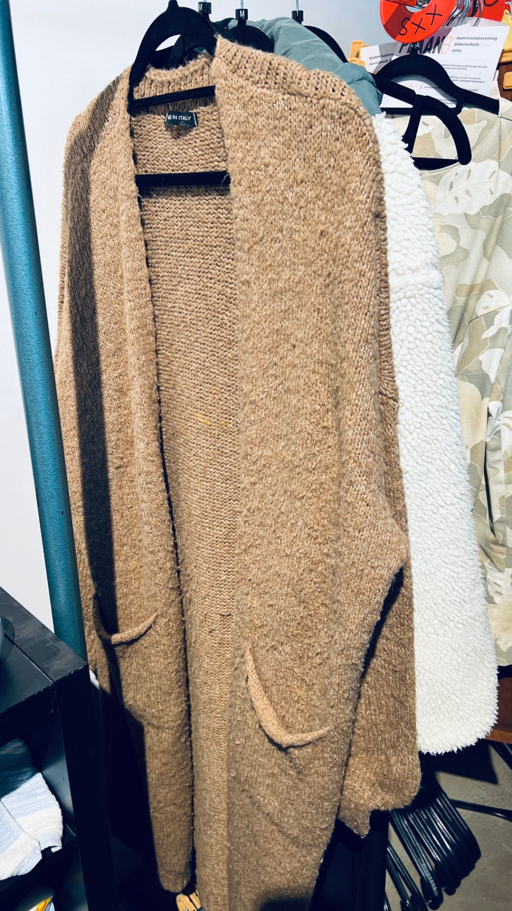 BWARE Made in Italy Jacke Beige Gr.: M