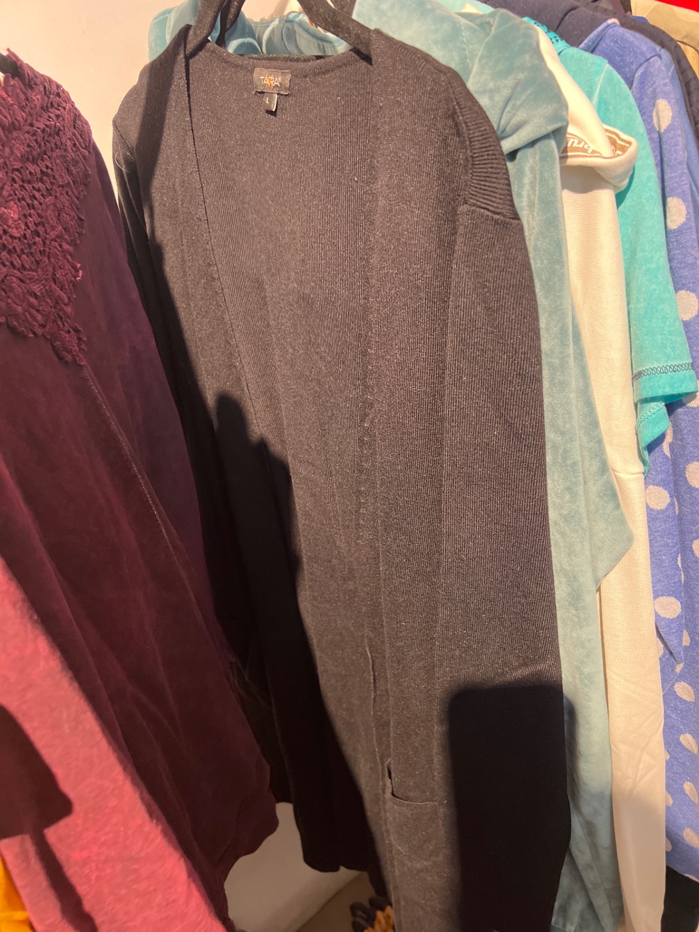 Tara Strickjacke Schwarz Gr.: L