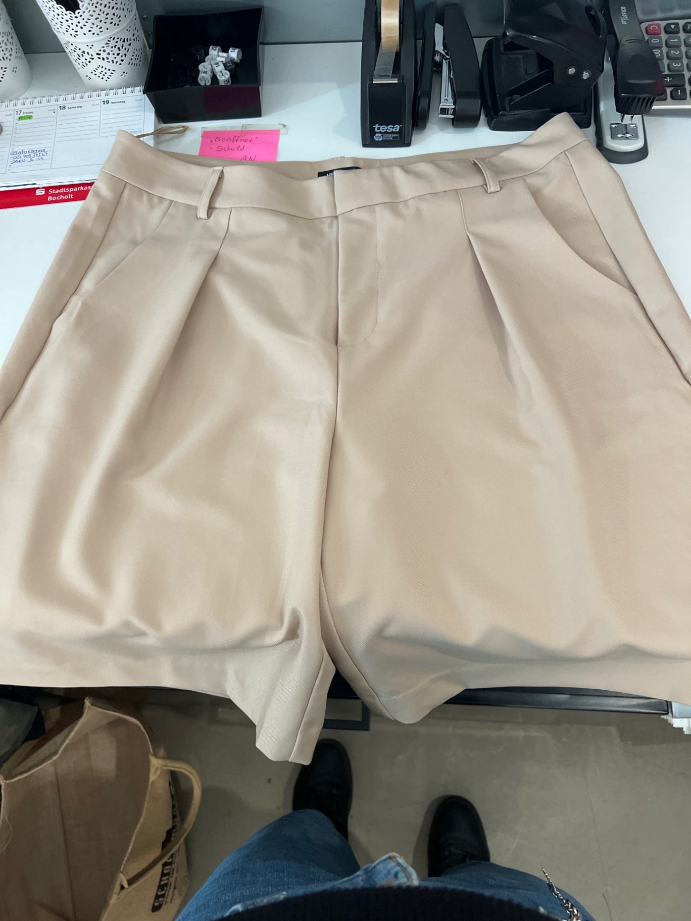 Hechter Hose Beige Gr.: 44