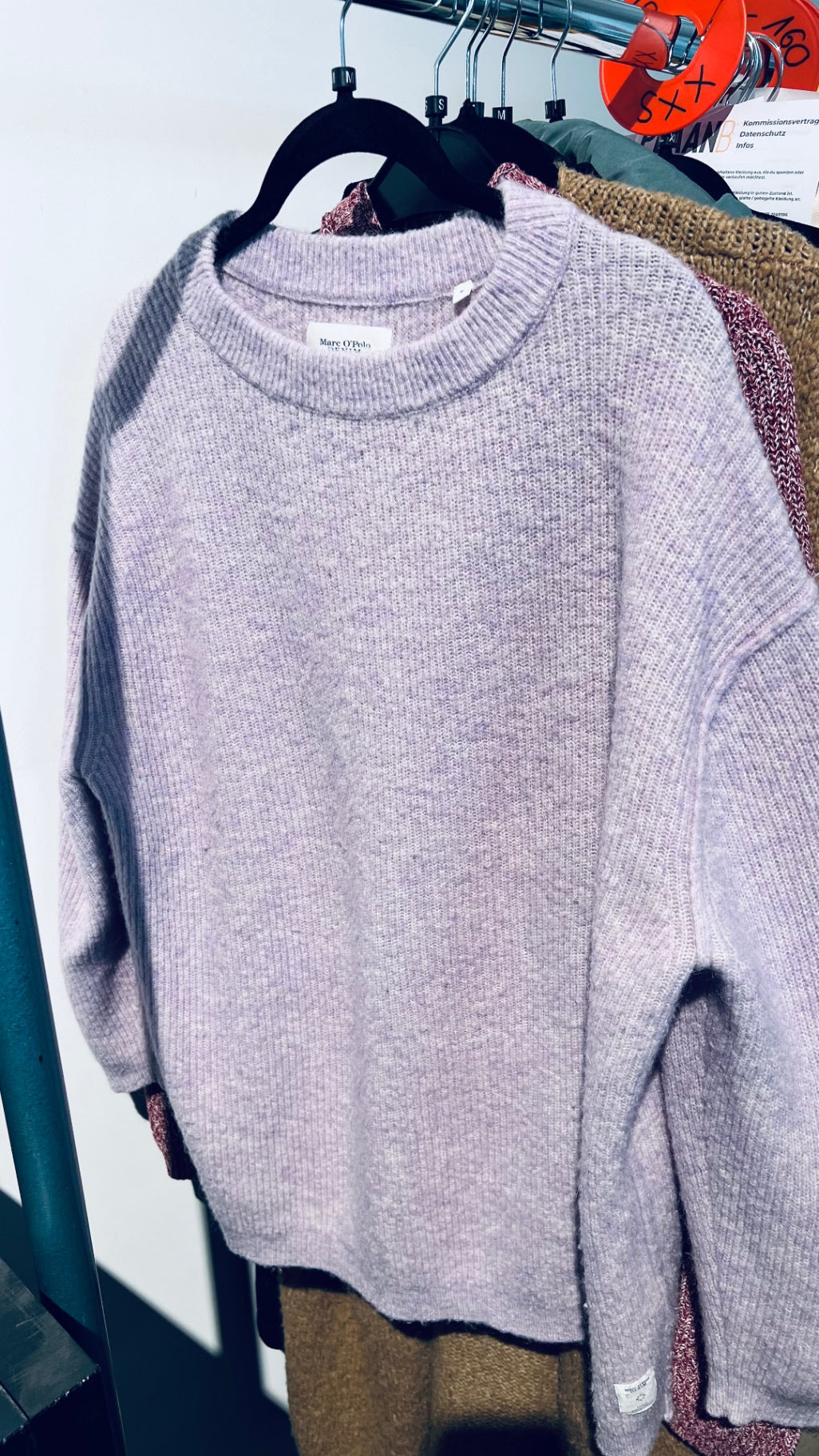 Marc O'Polo Pullover Helllila Gr.: M