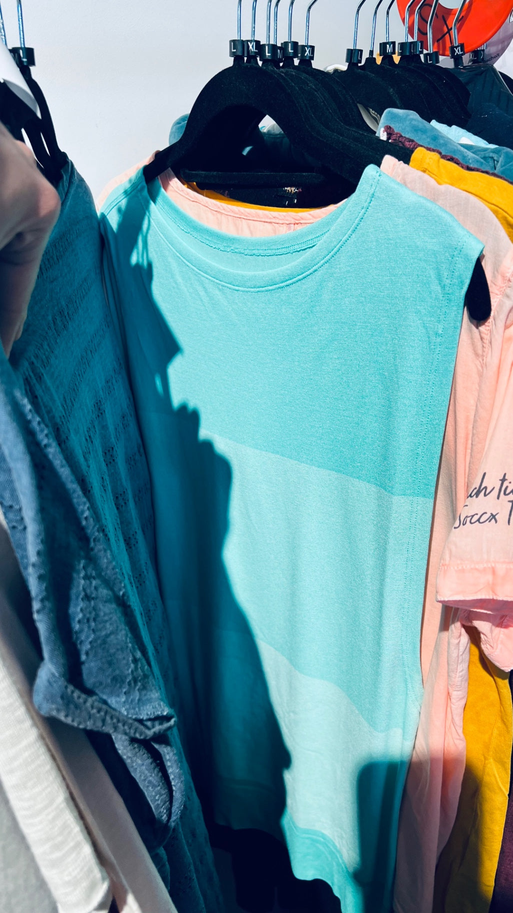 Sporttop Blau Gr.: L