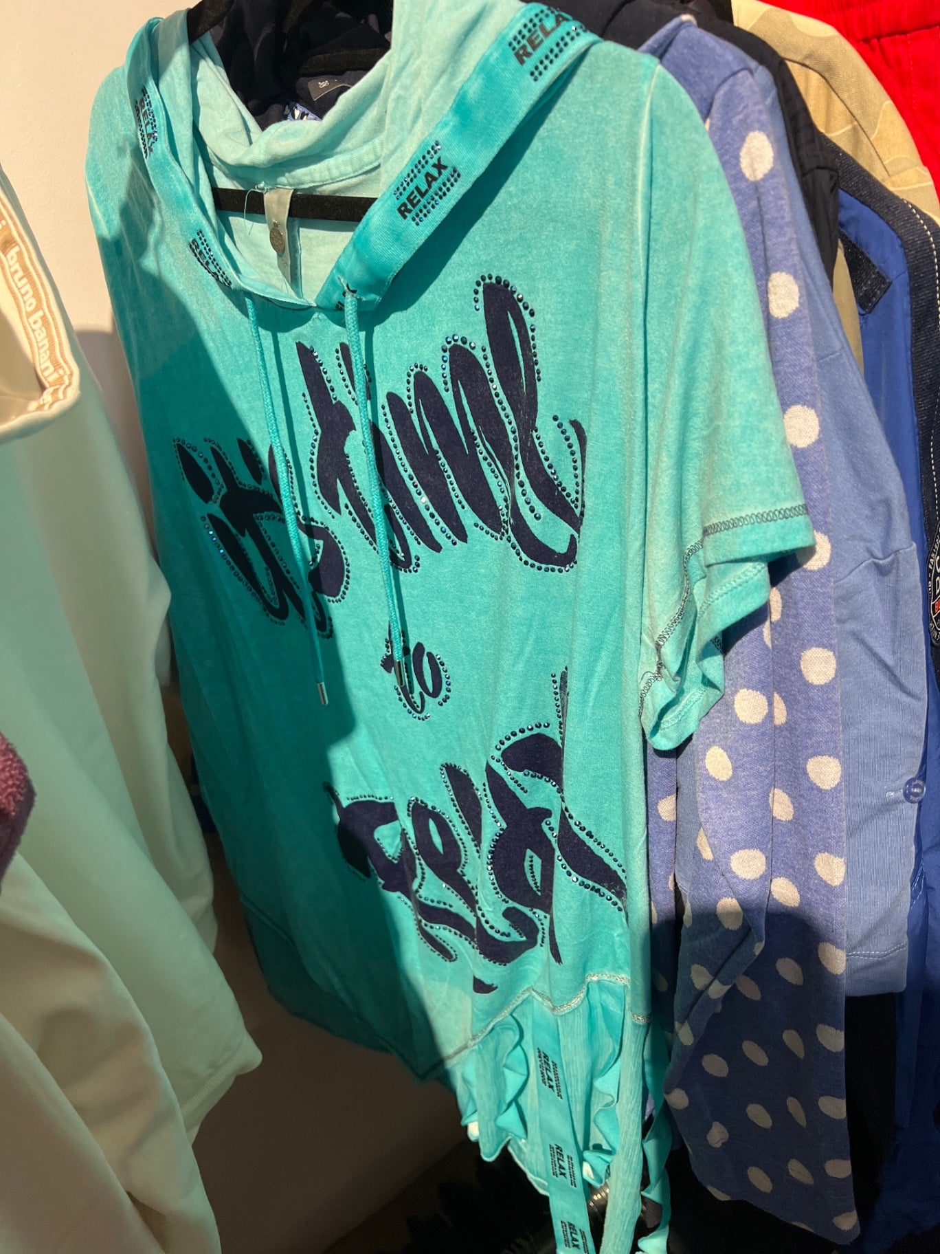 Tredy T-Shirt Türkis Gr.: L