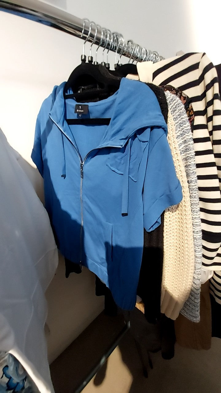 Monari Kurzarm Jacke Blau Gr.: S