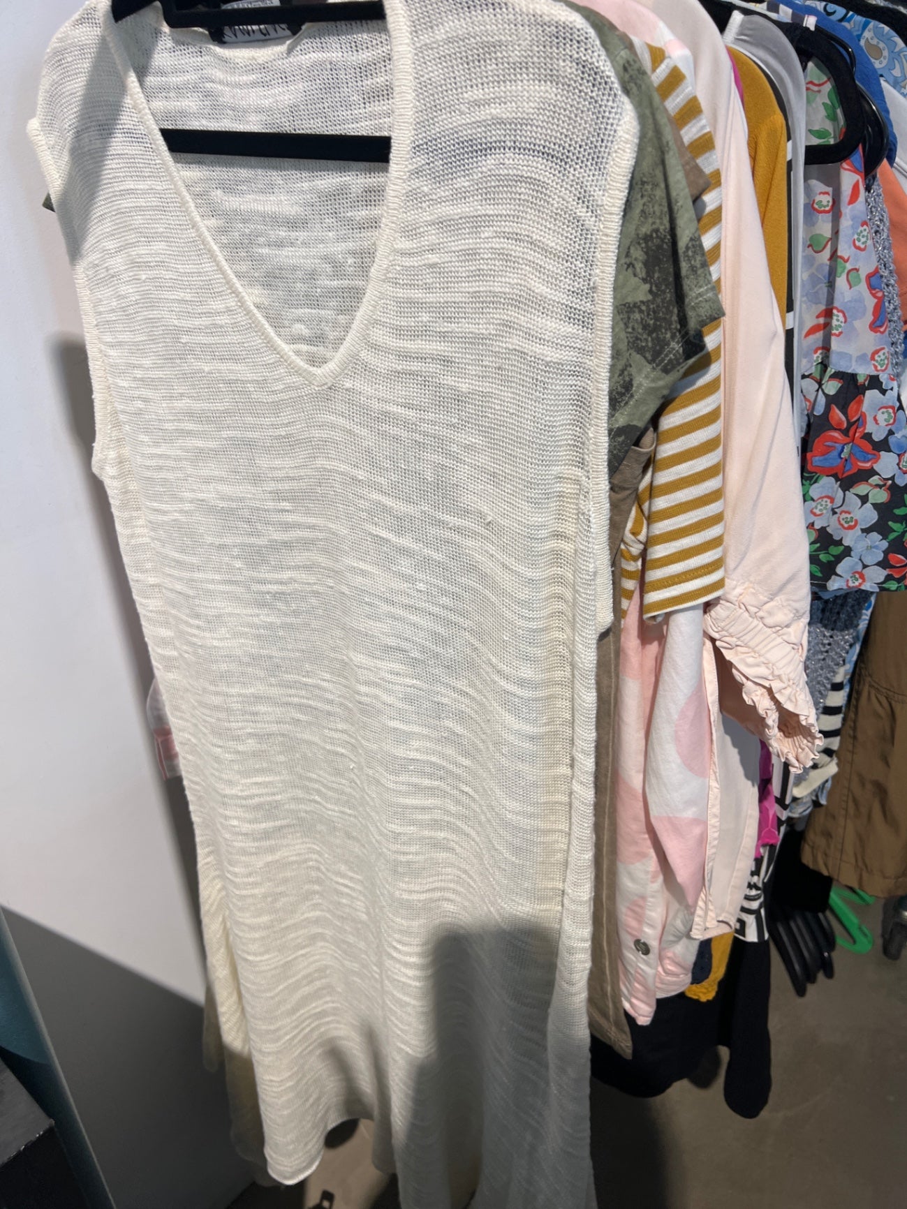 Kamuflage Kleid Beige/Creme Gr.: L