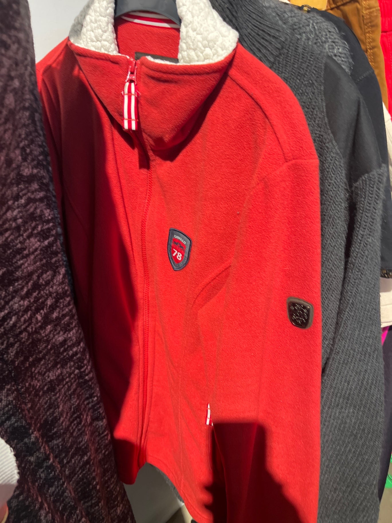 Camel Active Fleecejacke Rot 