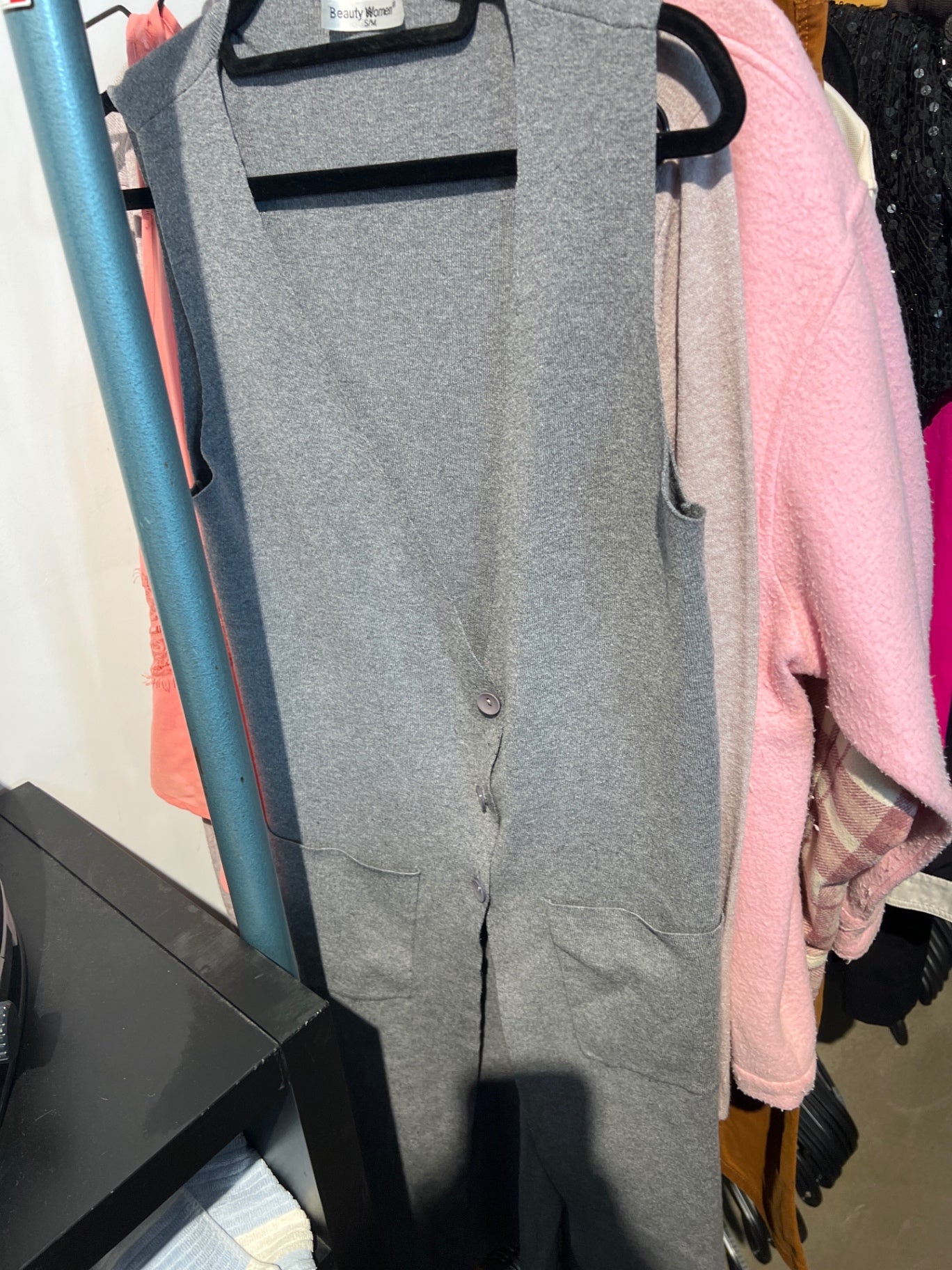 Beauty Woman Weste Grau Gr.: M