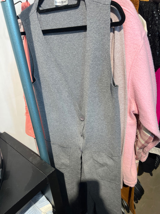 Beauty Woman Weste Grau Gr.: M