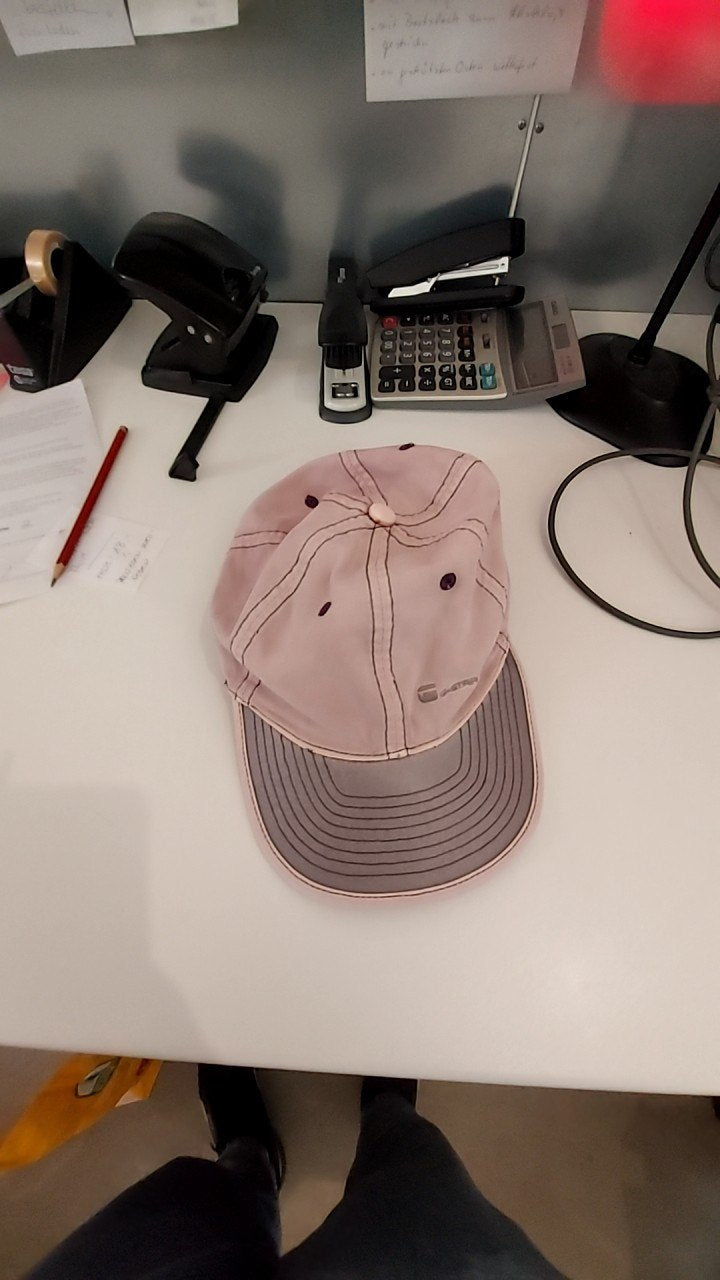 G-Star Cap Hellrosa mit Grau 