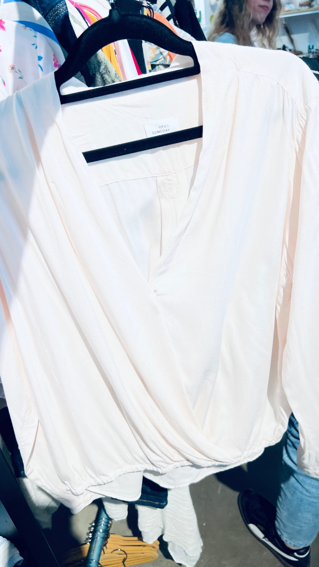 OPUS Bluse Creme Gr.: M