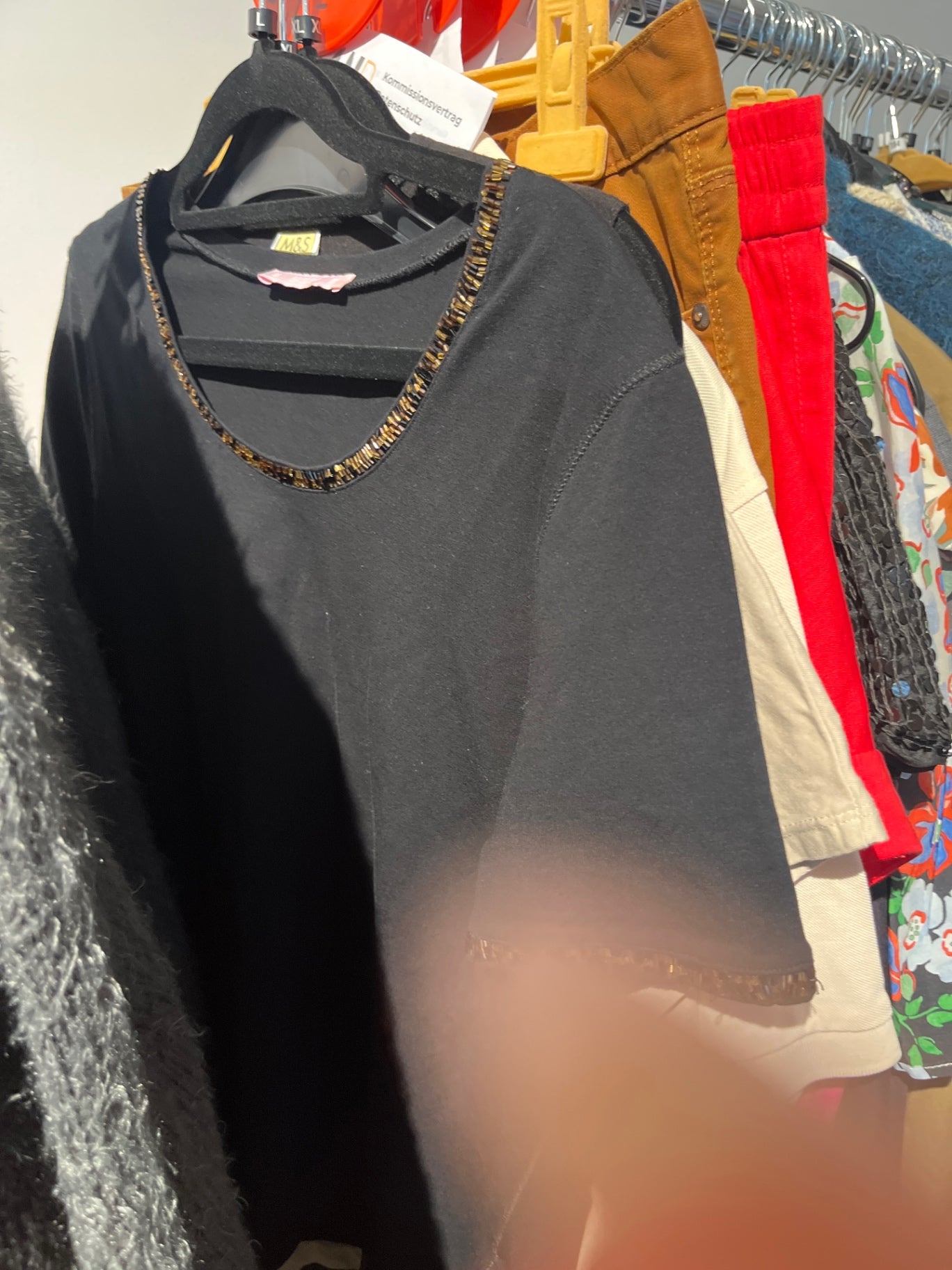BASLER T-Shirt Schwarz Gr.: L