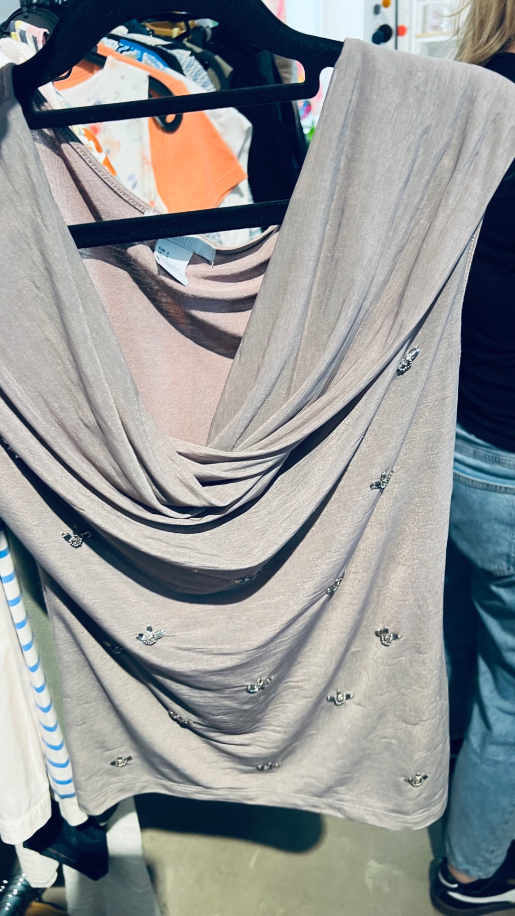 H&M Top Grün Gr.: S
