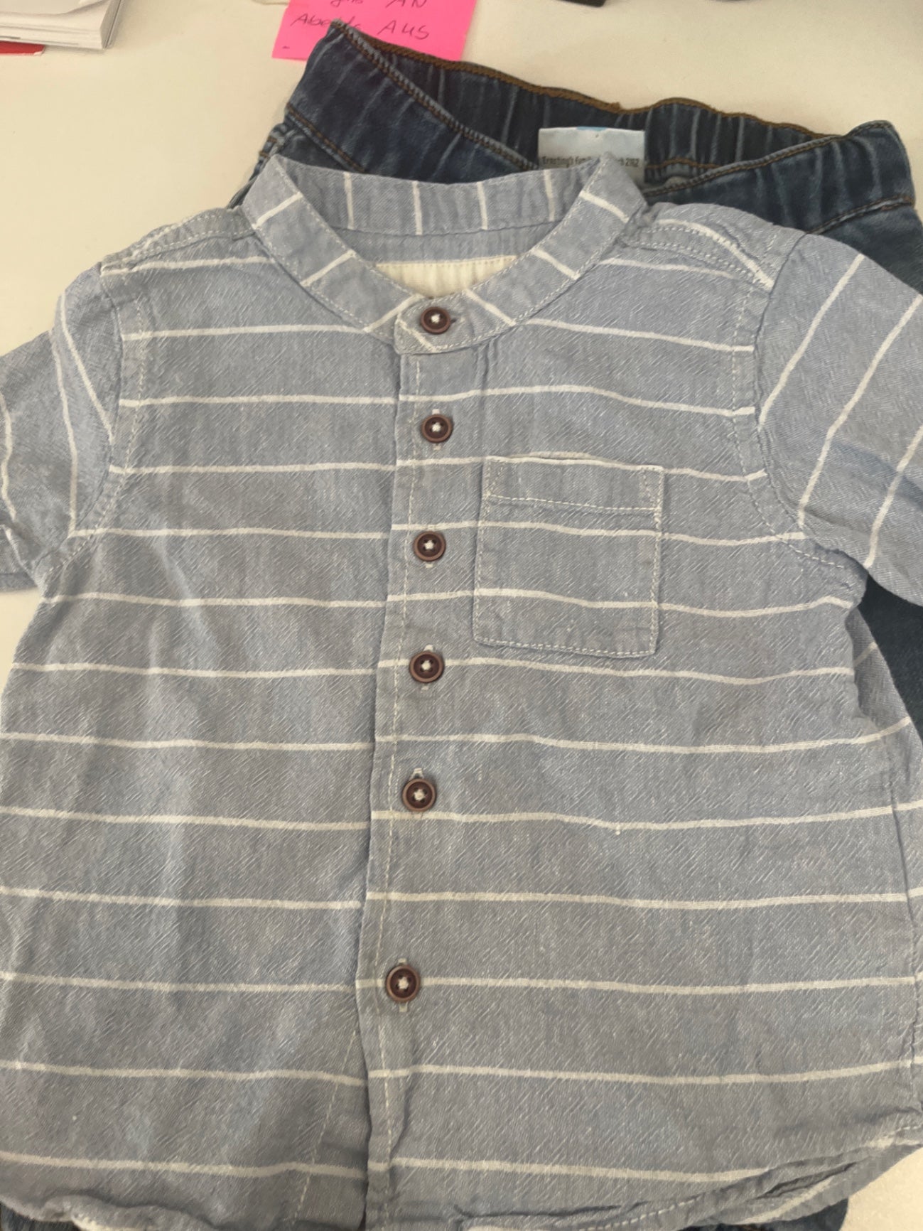 Lupilu Hemd Blau Streifen Gr.: 80