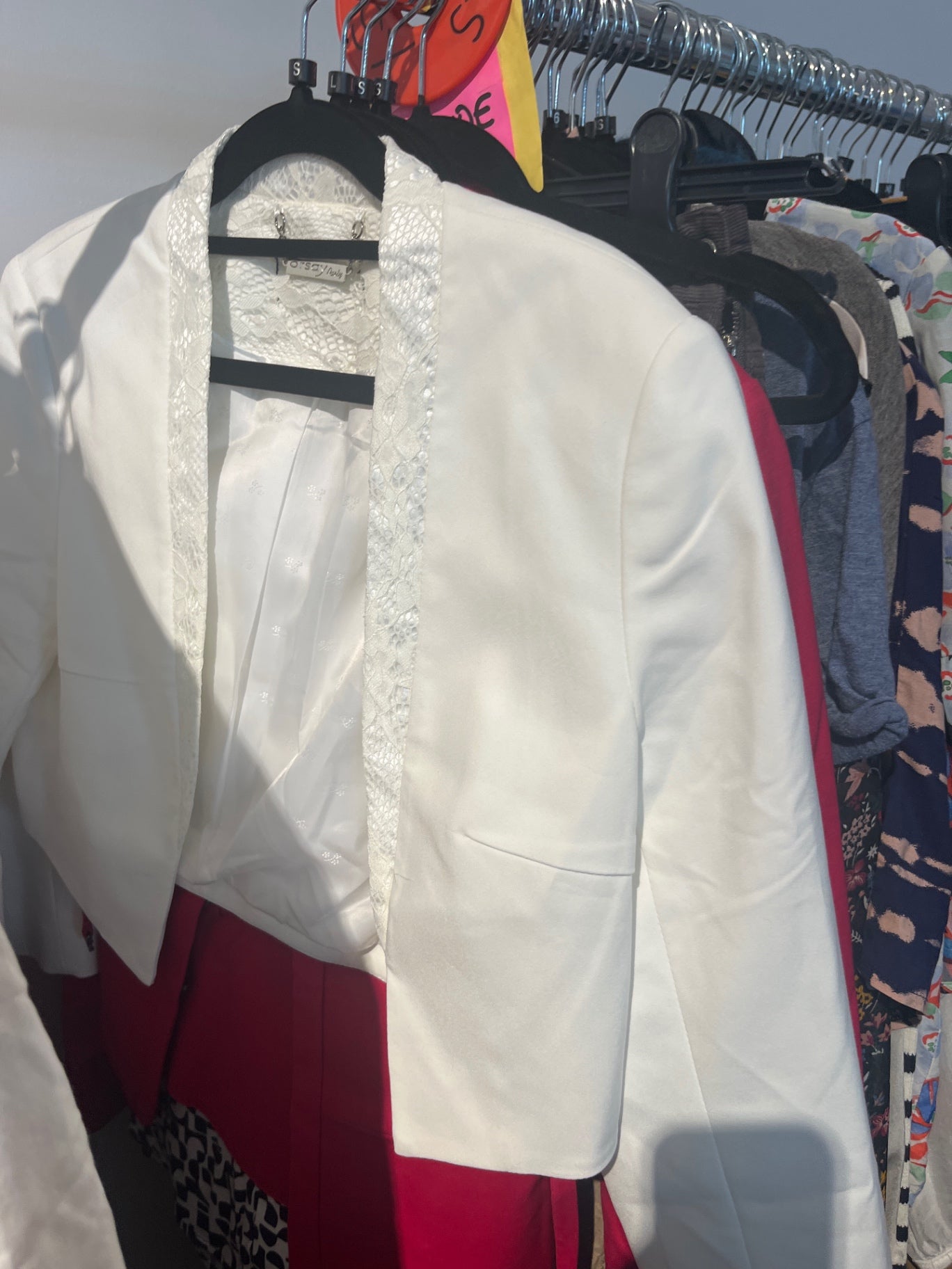 Orsay Blazer kurz Weiß Gr.: S