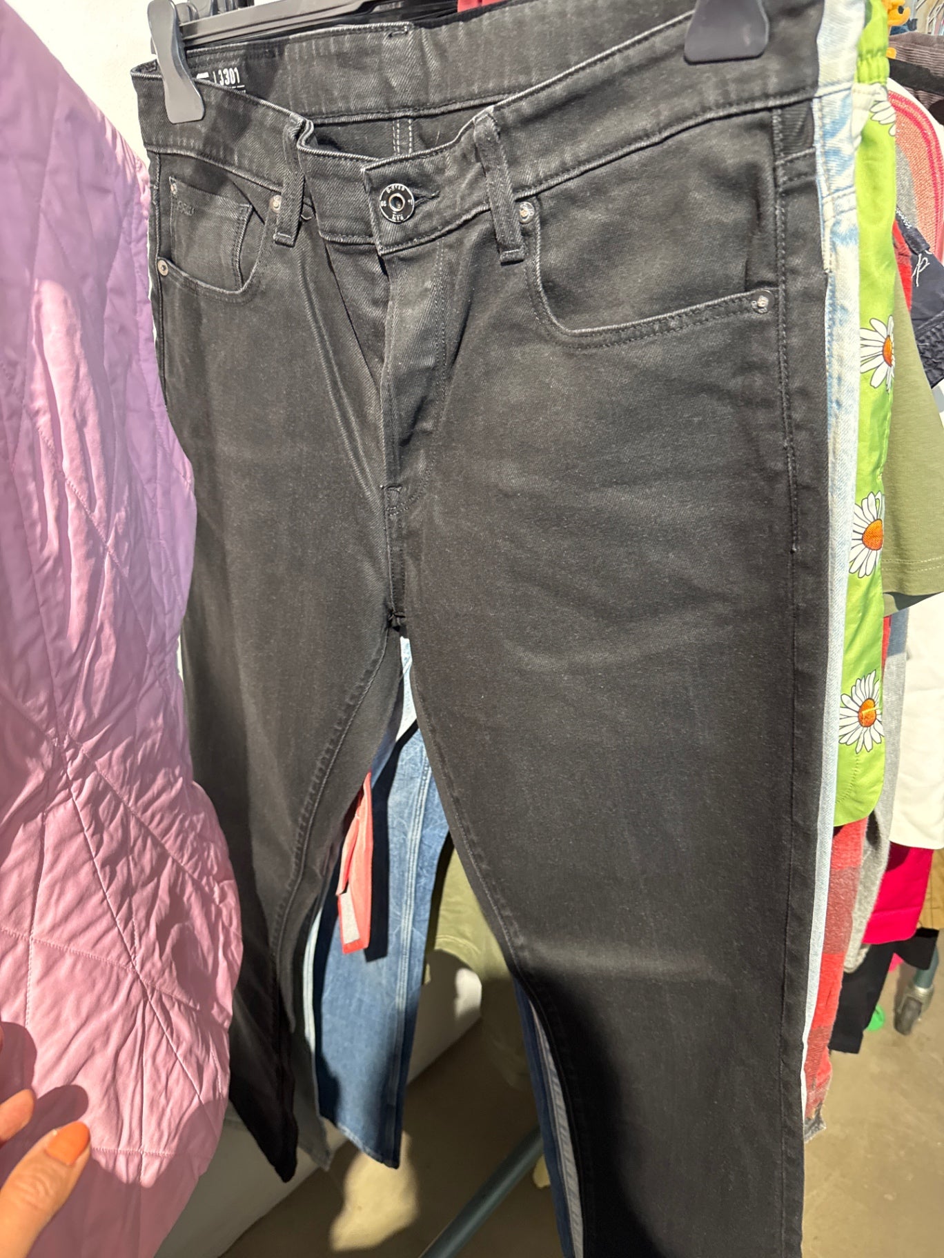 G-Star RAW Jeans Schwarz Gr.: XL