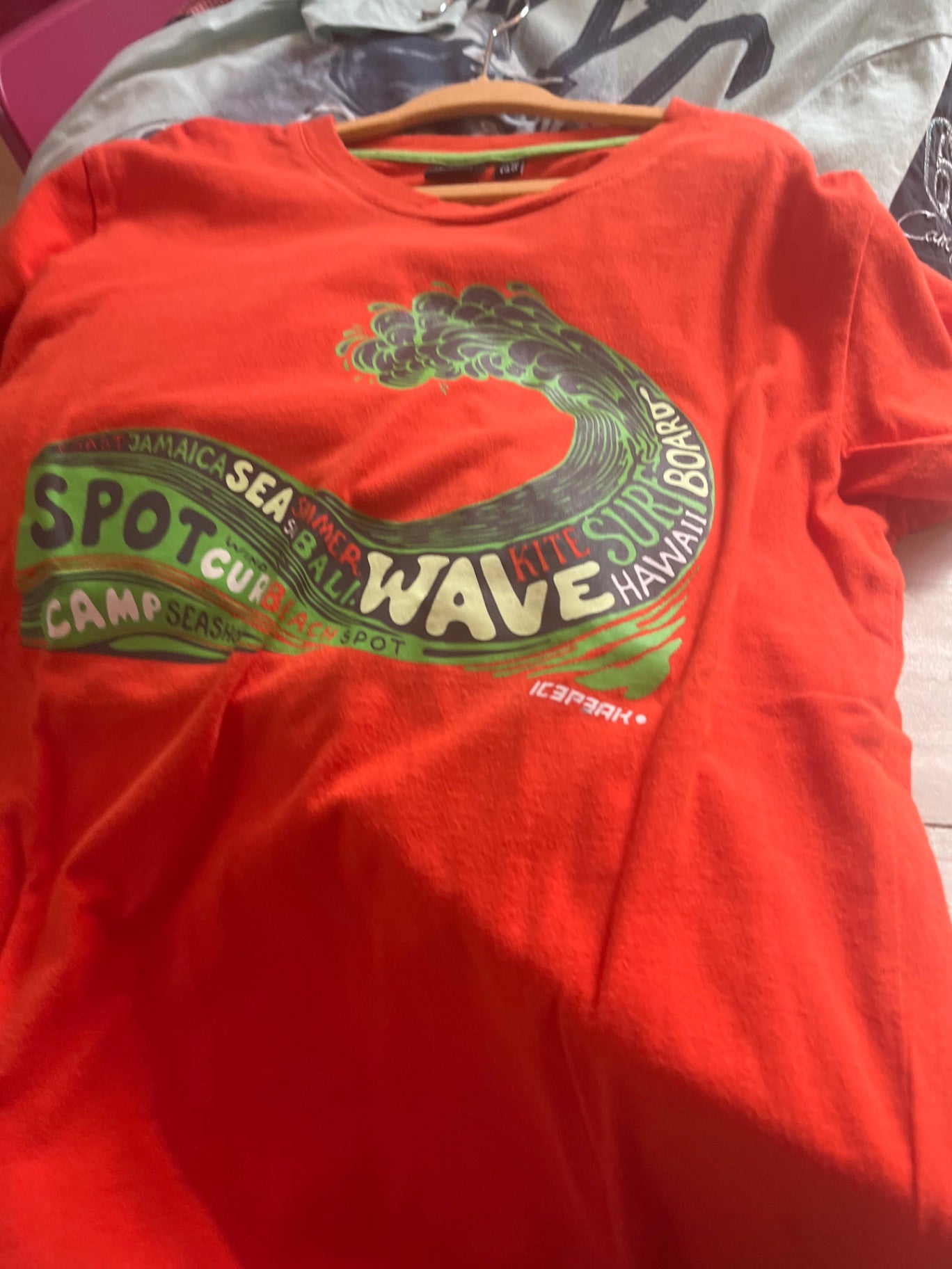 Icepeak T-Shirt Rot Gr.: 140