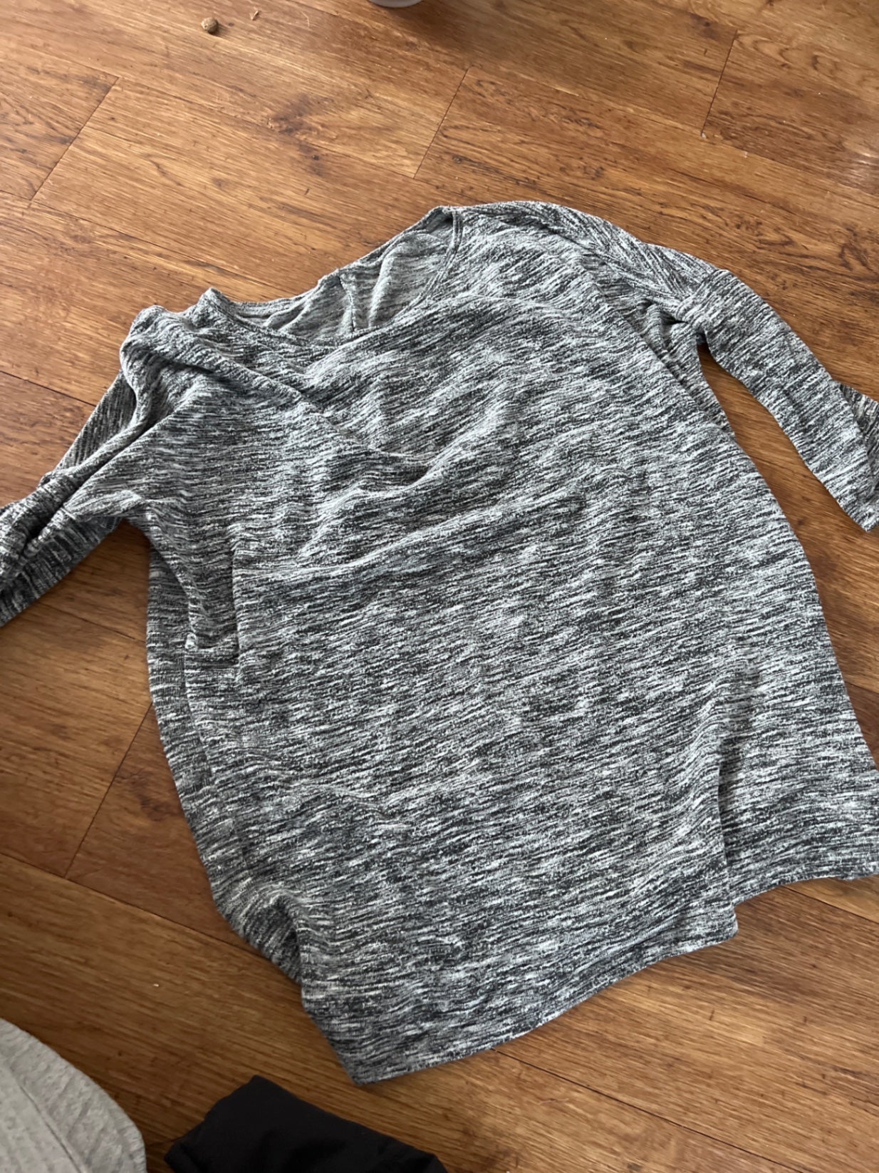Pullover Grau meliert Gr.: S