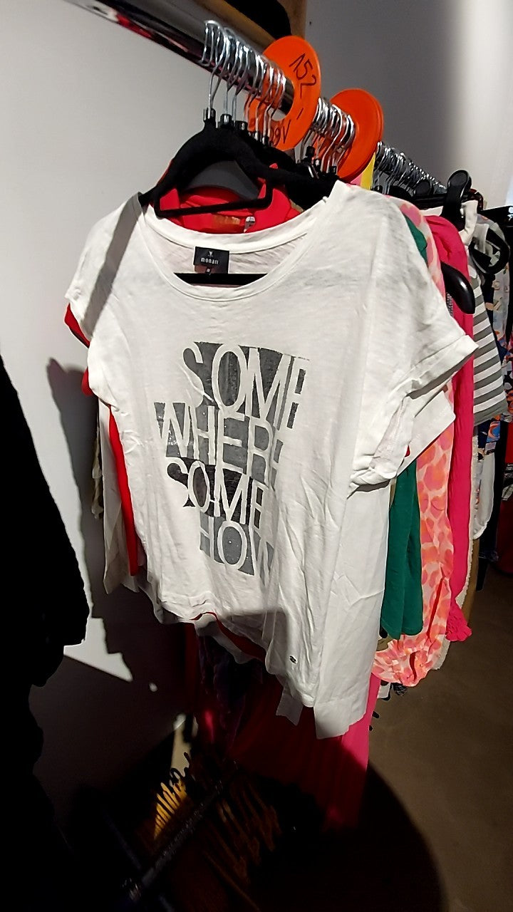 Monari T-Shirt Weiß Gr.: S