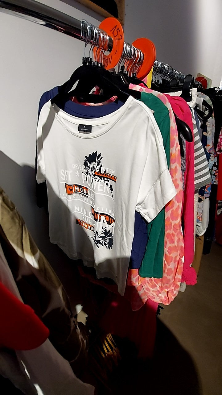 Monari T-Shirt Weiß Gr.: M