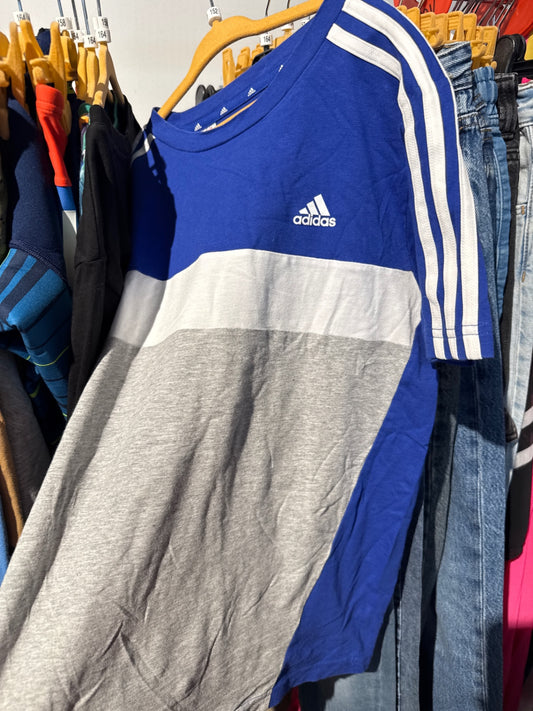 Adidas T-Shirt Blau Gr.: 152