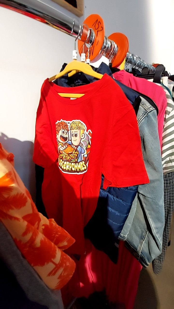 James & Nicholson T-Shirt Rot Gr.: 158/164