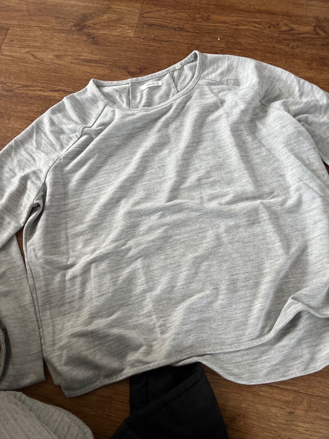 BWARE (kl. Fleck) Opus Langarmshirt Grau Gr.: M