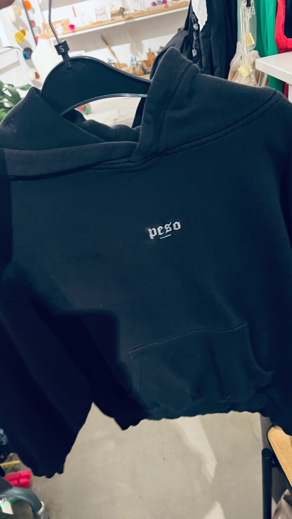 peso Hoodie Schwarz Gr.: S