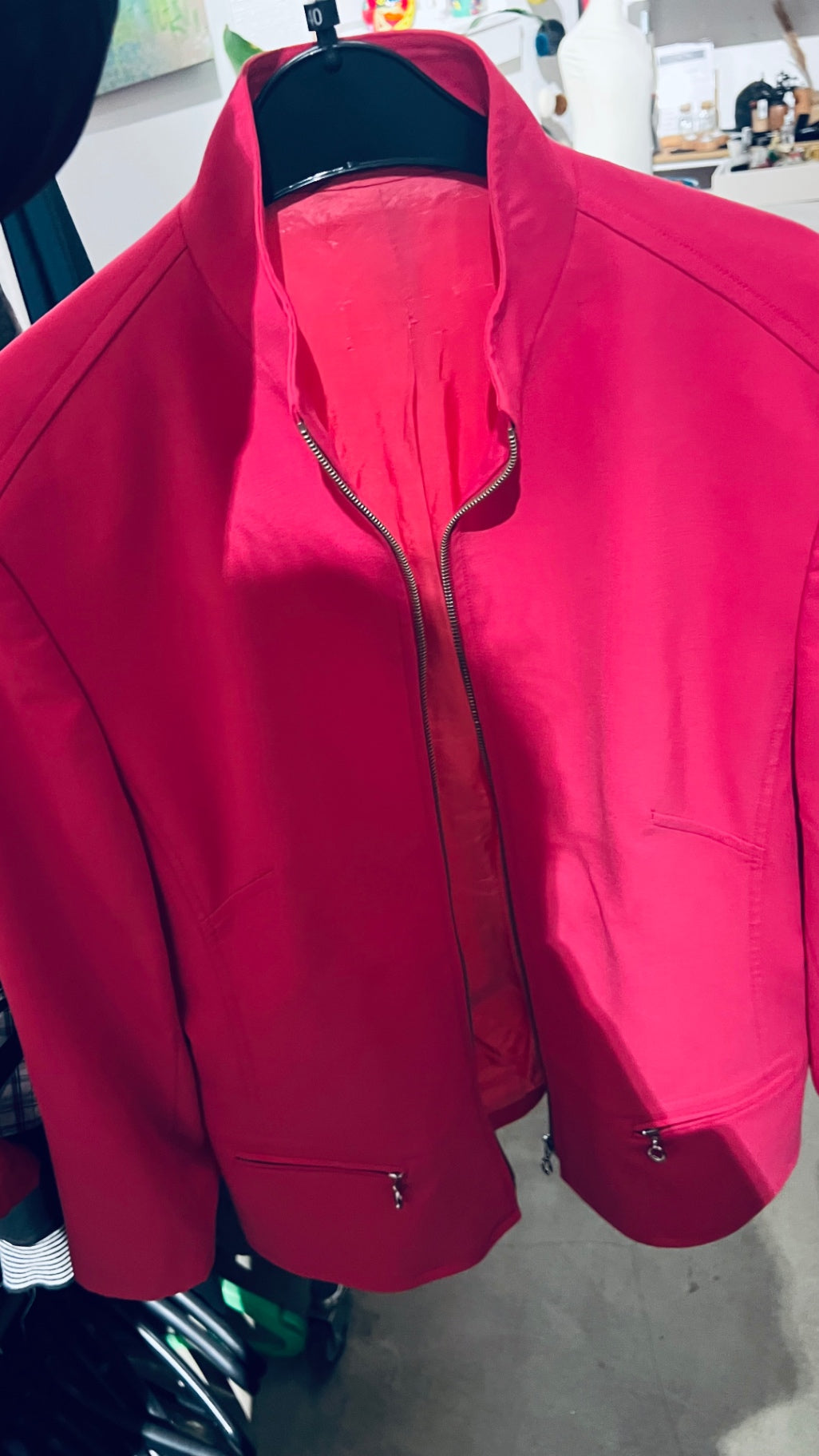 Jacke Pink Gr.: 40