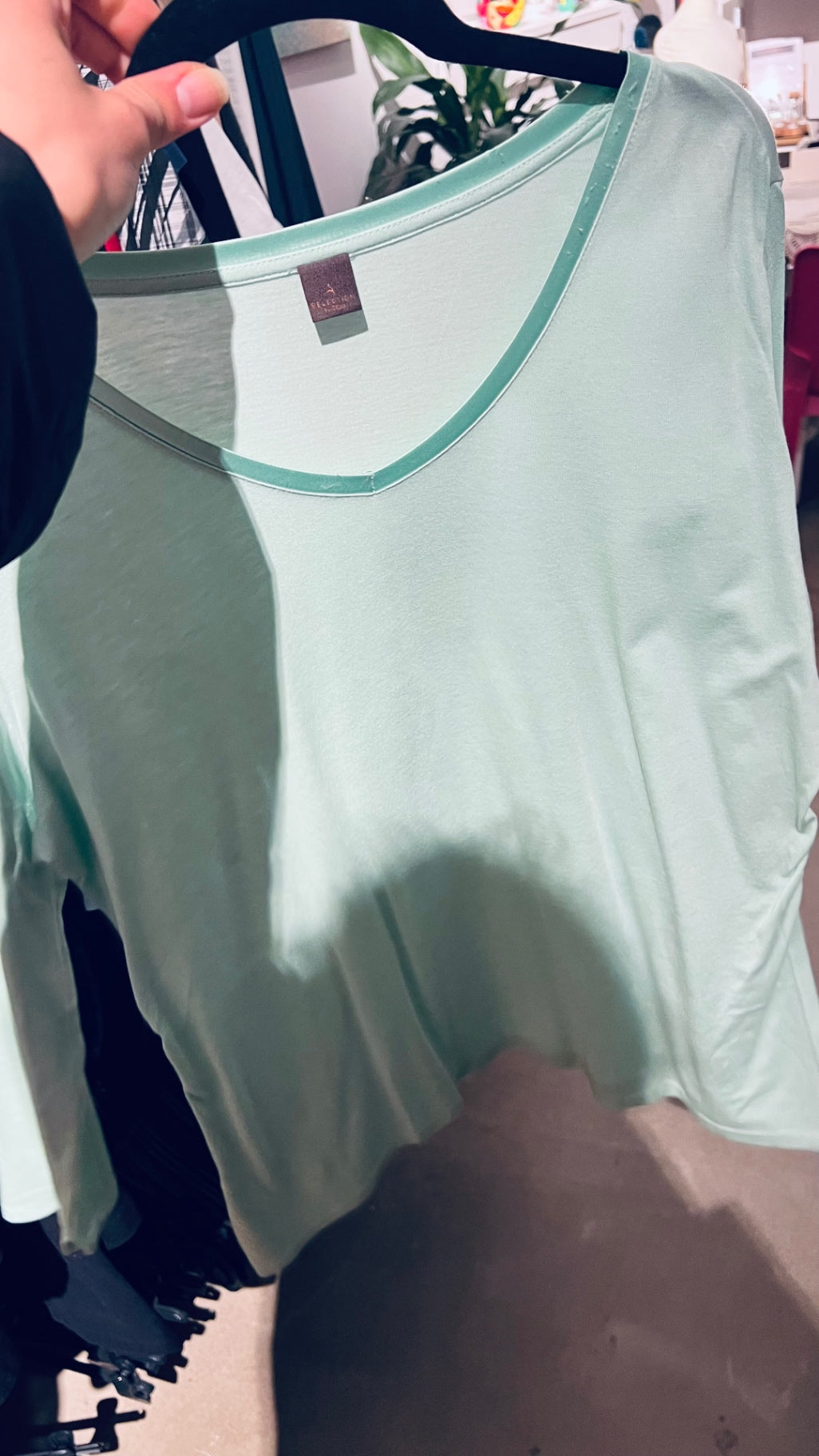 s.Oliver Longsleeve Hellgrün Gr.: 46