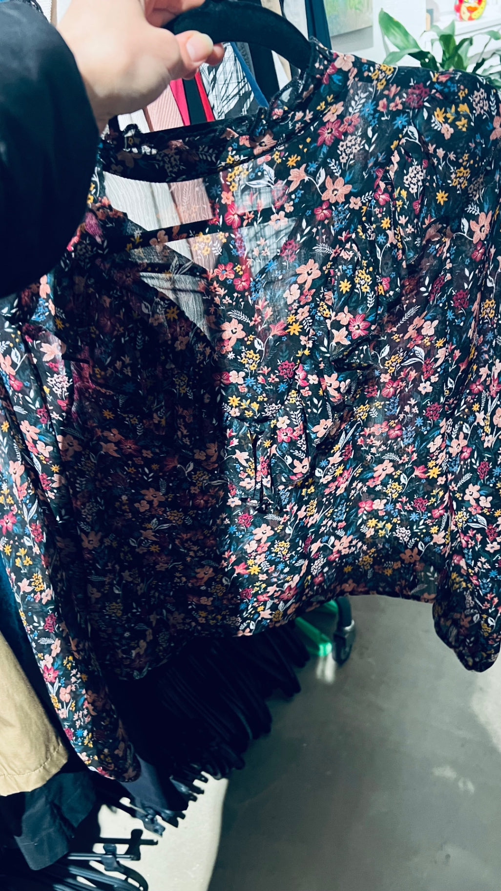 Tally Weijl Bluse Dunkelblau Gr.: S