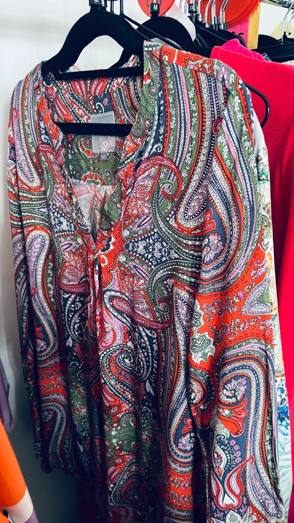 Lieblingsstück Bluse Multicolor Rot Gr.: M