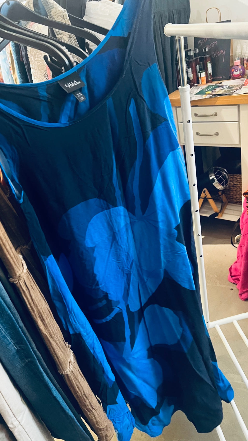 Ulla Popken Kleid Blau Gr.: XL