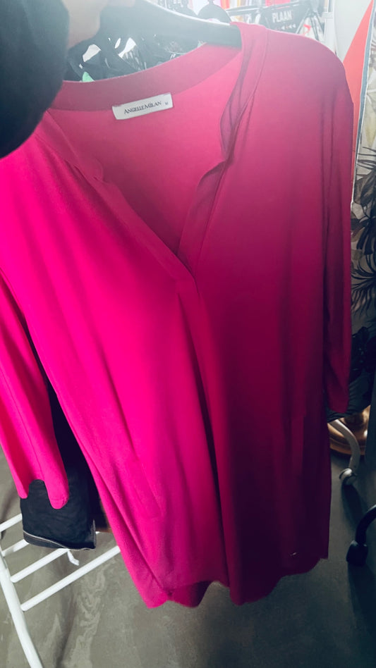 Angelle Milan Kleid Pink Gr.: M